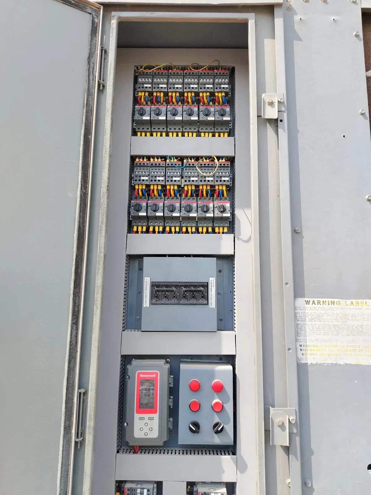 New control system wiring and programming